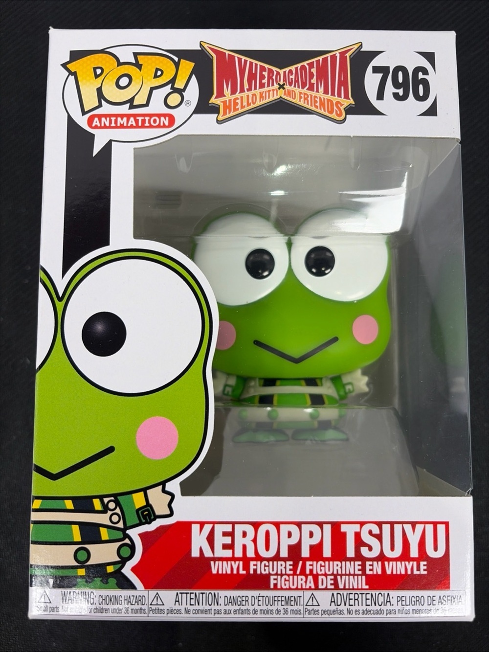 Funko Pop! Keroppi Tsuyu #796 My Hero Academia Hello Kitty & Friends